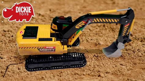 dickie ride on mini digger|toy diggers for construction.